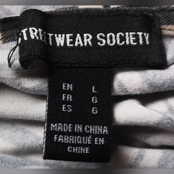Streetwear society top. Size L. - Picture 6 of 6